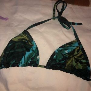 Palm tree bikini top